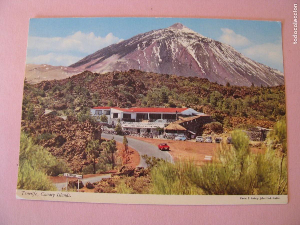 Postales: POSTAL DE TENERIFE. EL TEIDE. JOHN HINDE. - Foto 1