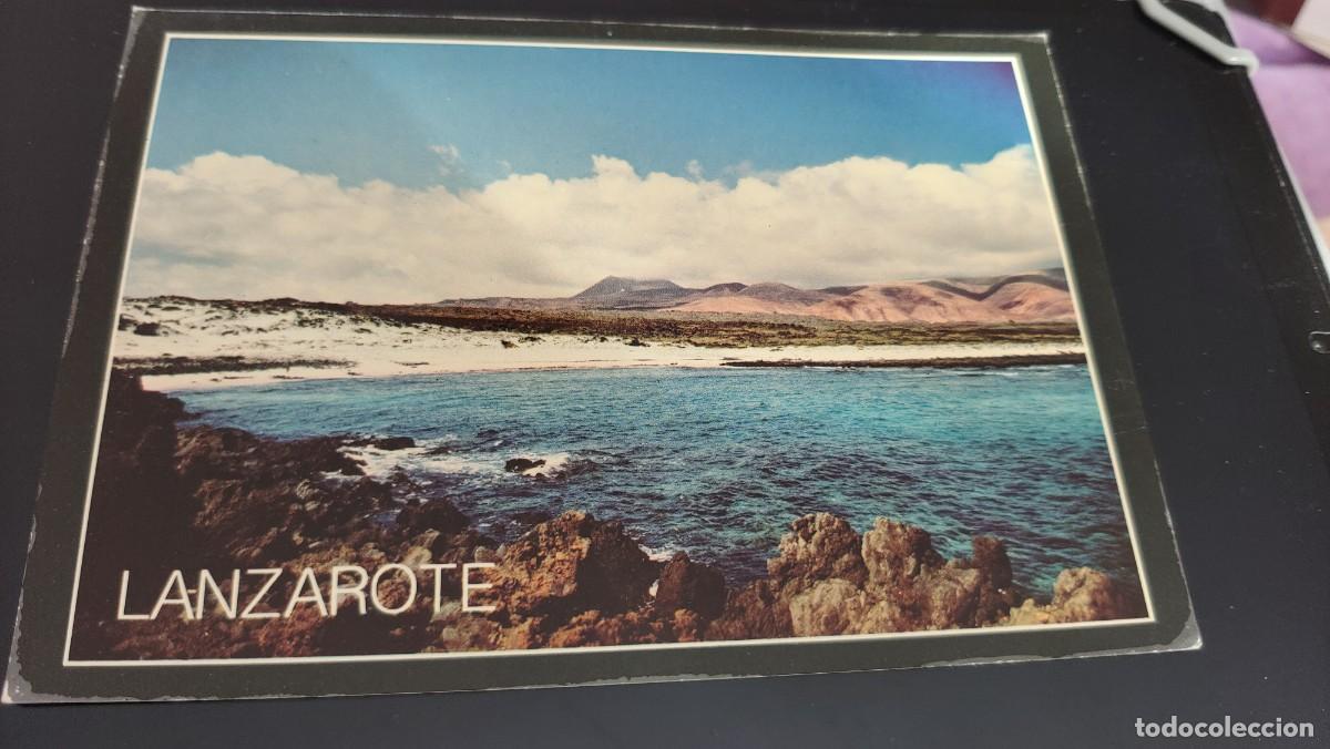 Postales: Lanzarote 1987. Escrita - Foto 1