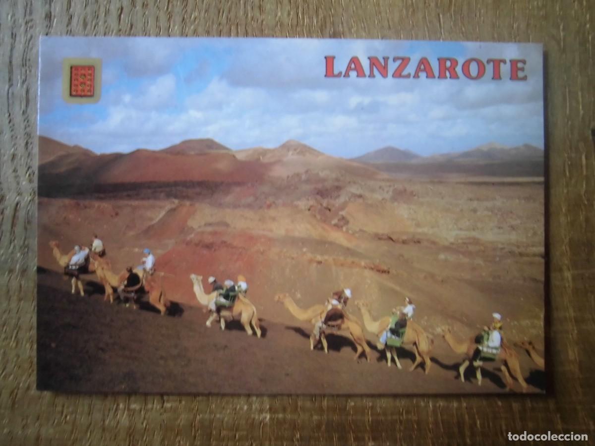 Postales: POSTAL LANZAROTE EXCURSIONES DE CAMELLOS - Foto 1