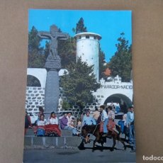 Postales: LAS PALMAS DE GRAN CANARIA , POSTAL ANTIGUA ANIMADA ,PARADOR NACIONAL DE TEJEDA ,AÑOS 60/70 , VER