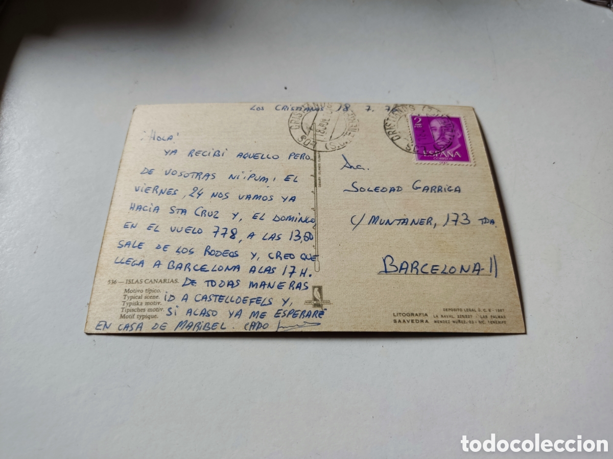 Postales: Postal Tenerife - Foto 2
