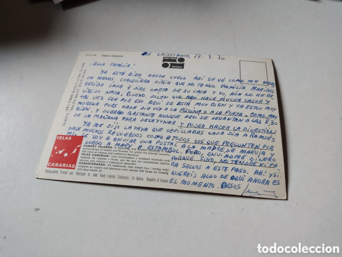 Postales: Postal Canarias - Foto 2