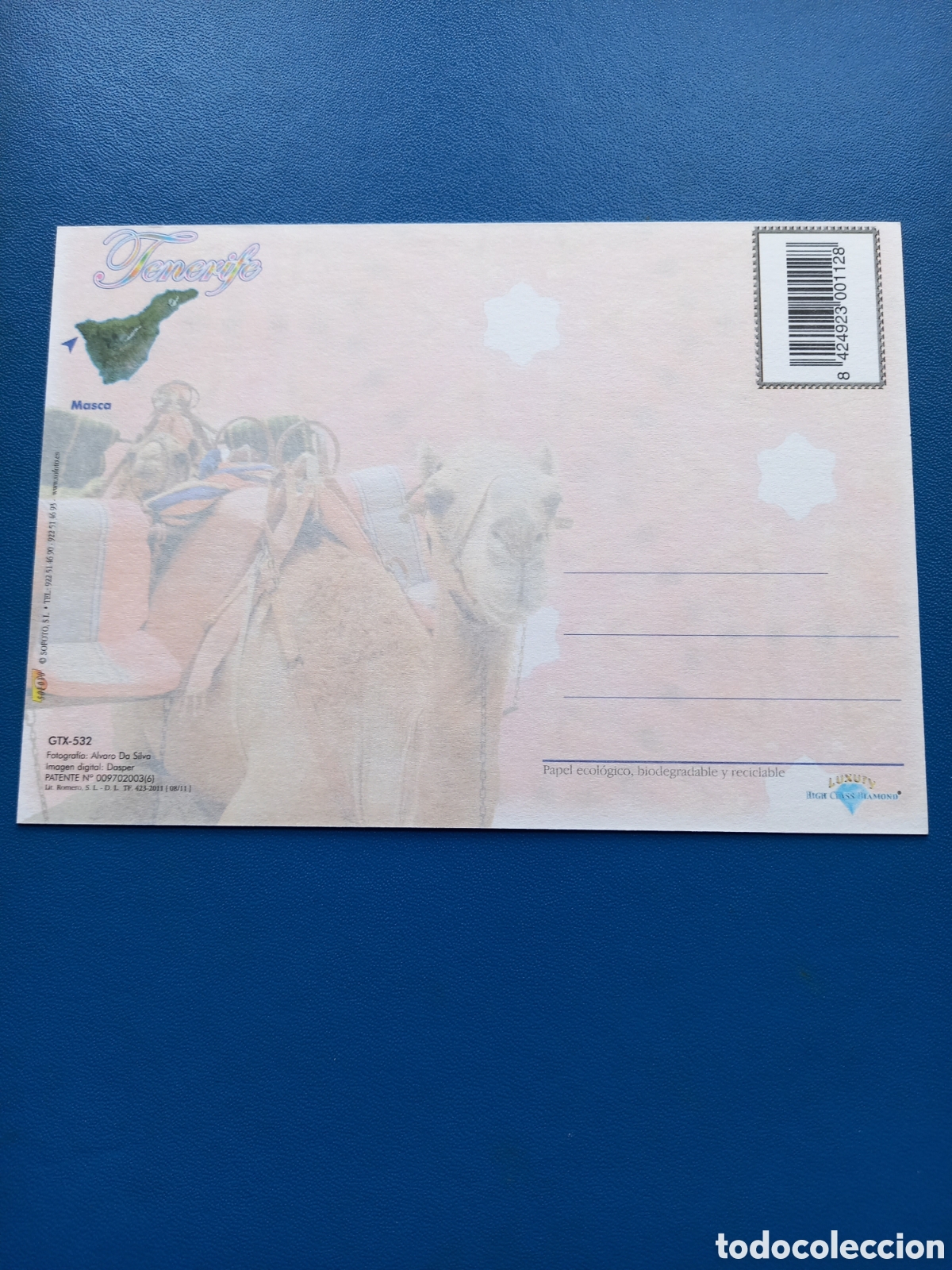 Postales: POSTAL TENERIFE - MASCA. SIN CIRCULAR - Foto 2