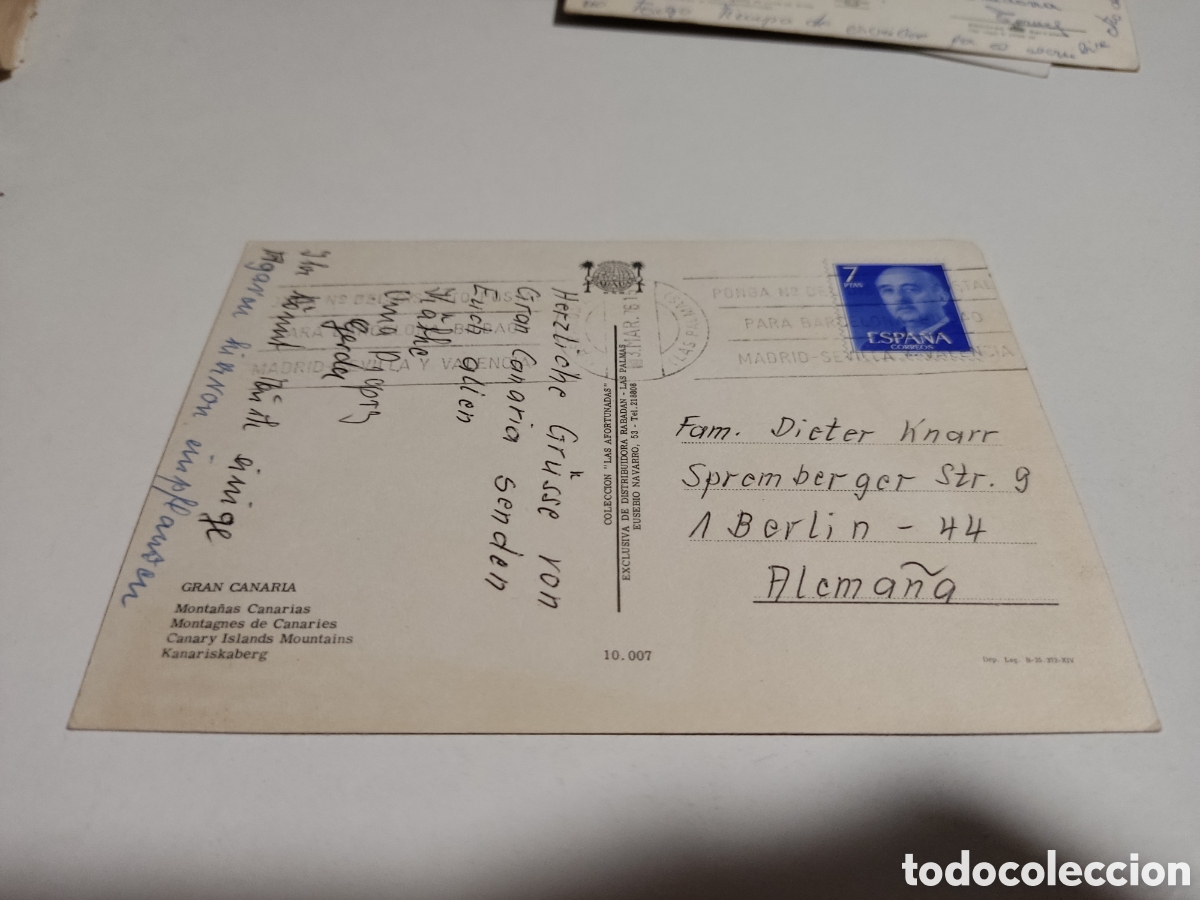 Postales: Postal monta&ntilde;as canarias - Foto 2