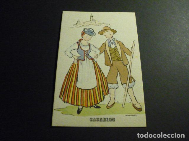 Postales: CANARIAS TIPOS CANARIOS - Foto 1