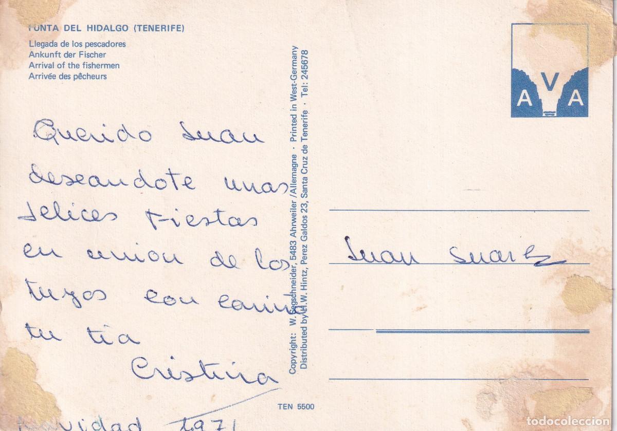 Postales: TENERIFE PUNTA DEL HIDALGO - Foto 2