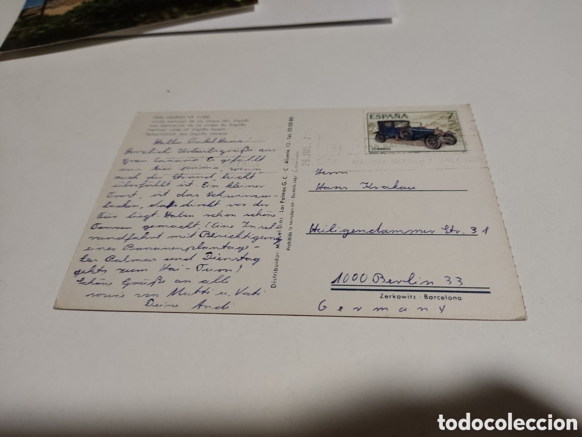 Postales: Postal Gran Canaria - Foto 2