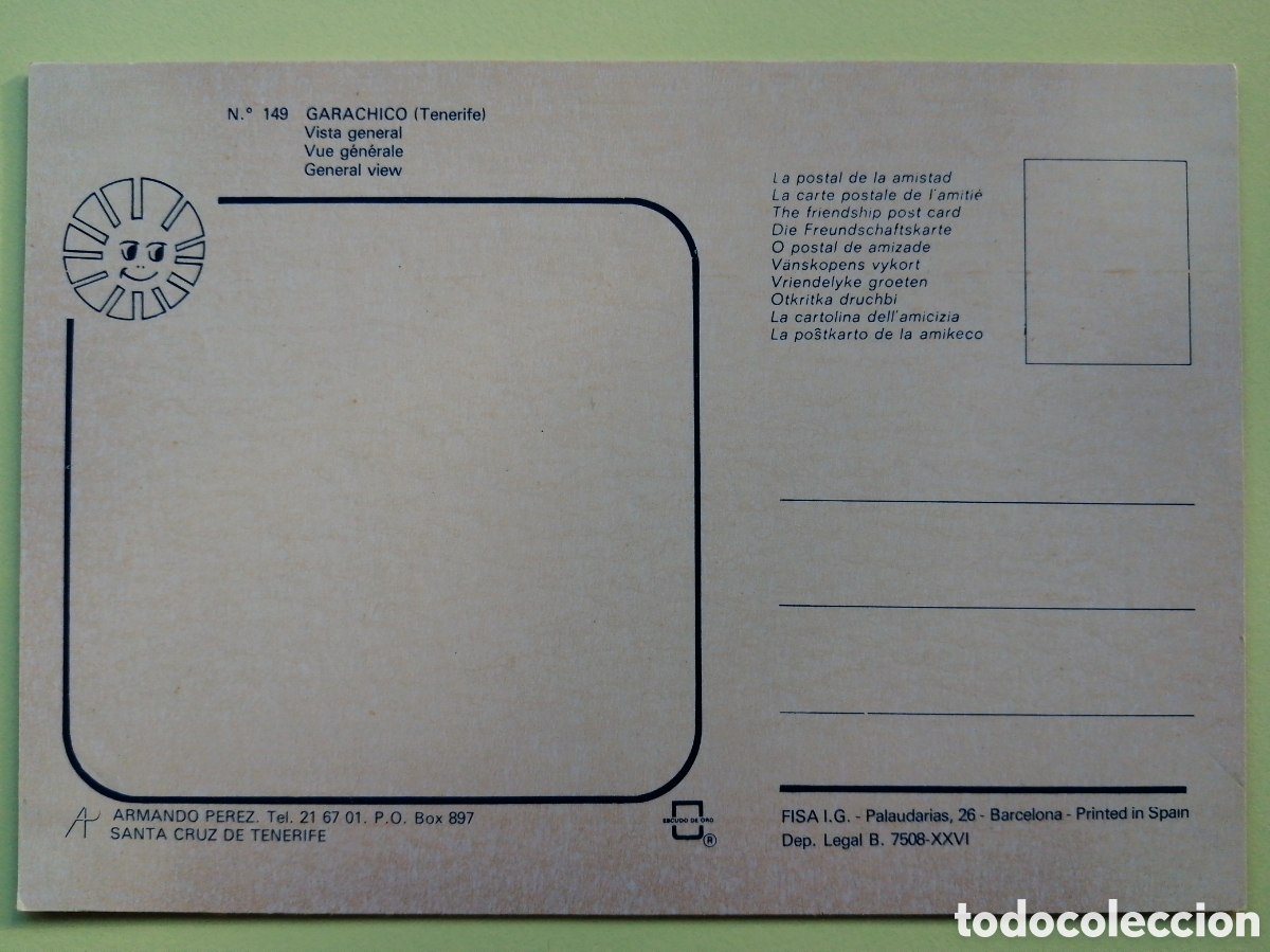 Postales: Postal de Garachico - Foto 2