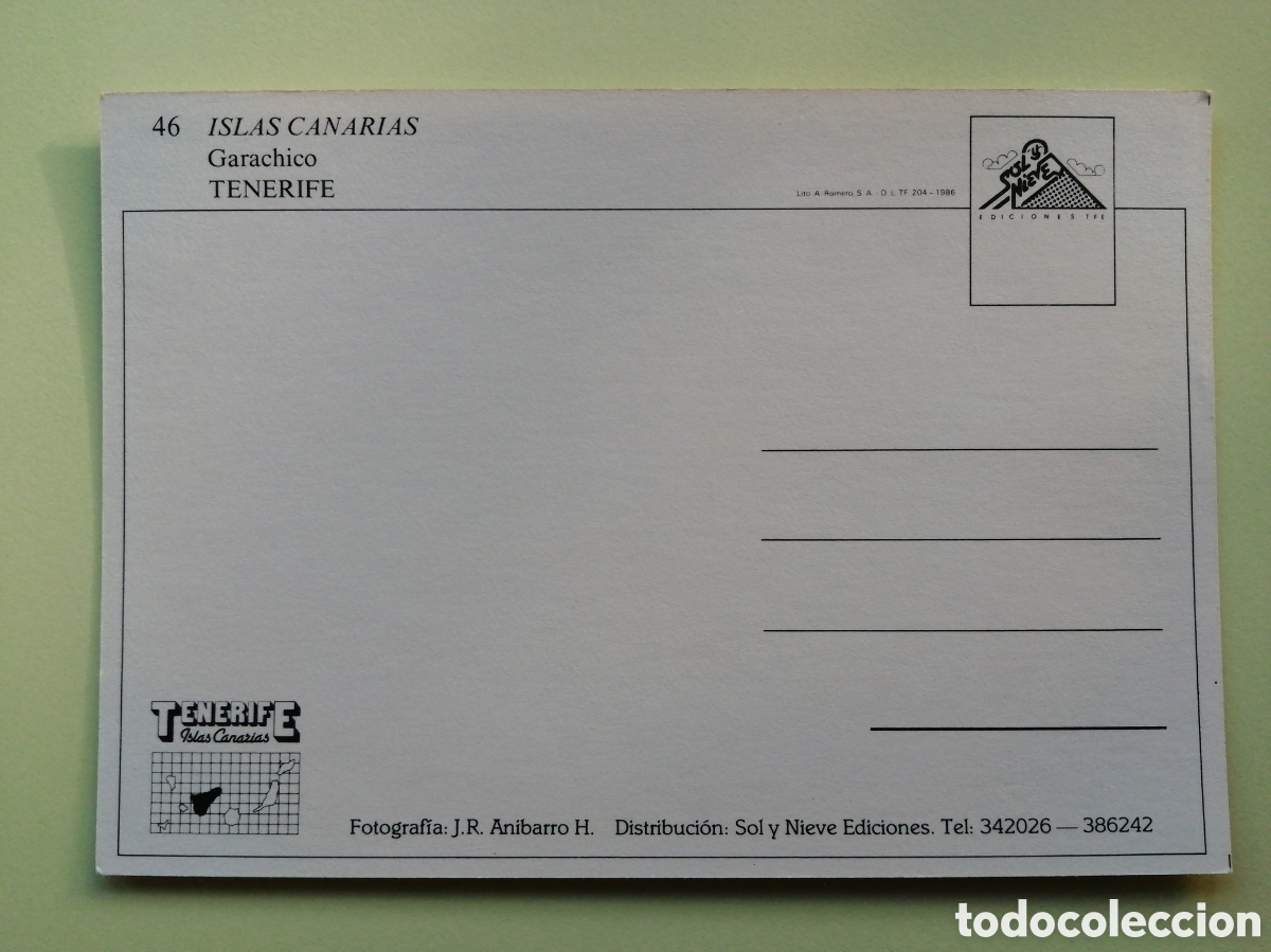 Postales: Postal de Garachico - Foto 2