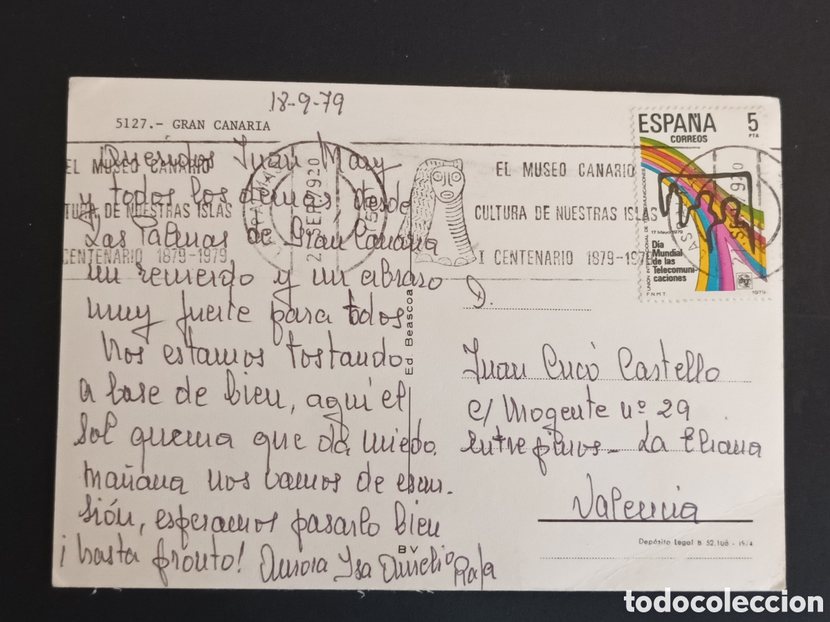 Postales: POSTAL DE LAS PALMAS DE GRAN CANARIA. - Foto 2