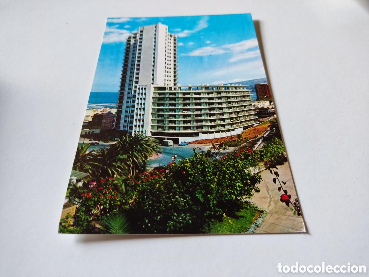Postales: Postal Puerto de la Cruz, edificio Belair, Tenerife - Foto 1