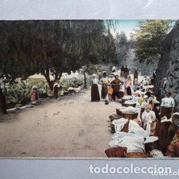 Postales: Las Palmas. Lavanderas. - Foto 1
