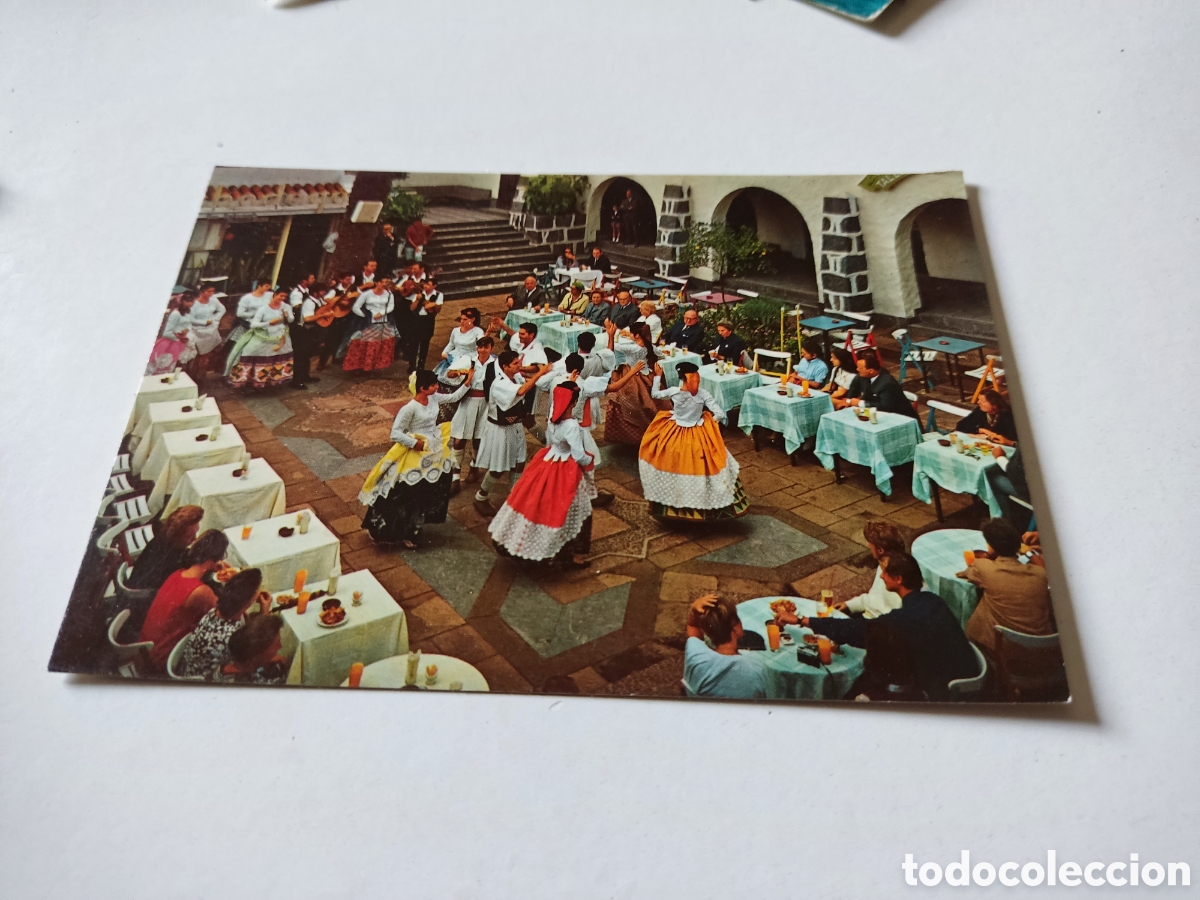 Postales: Postal Canarias baile t&iacute;pico - Foto 1