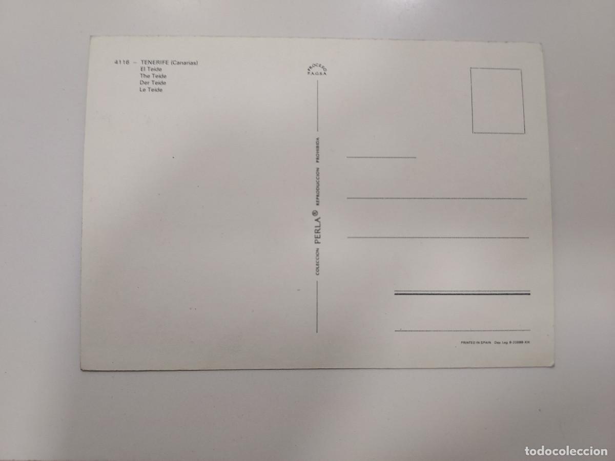 Postales: POSTAL TENERIFE. EL TEIDE. 1976. SIN CIRCULAR - Foto 2