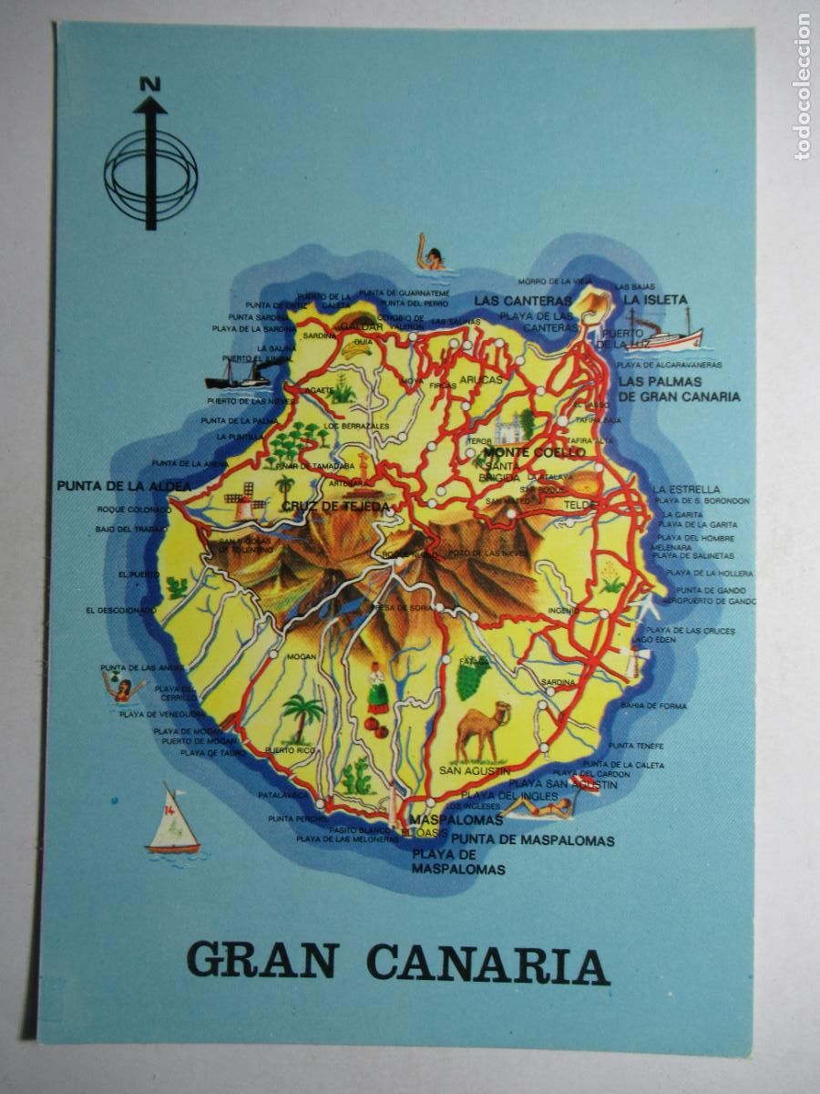 Postales: Gran Canaria - Foto 1