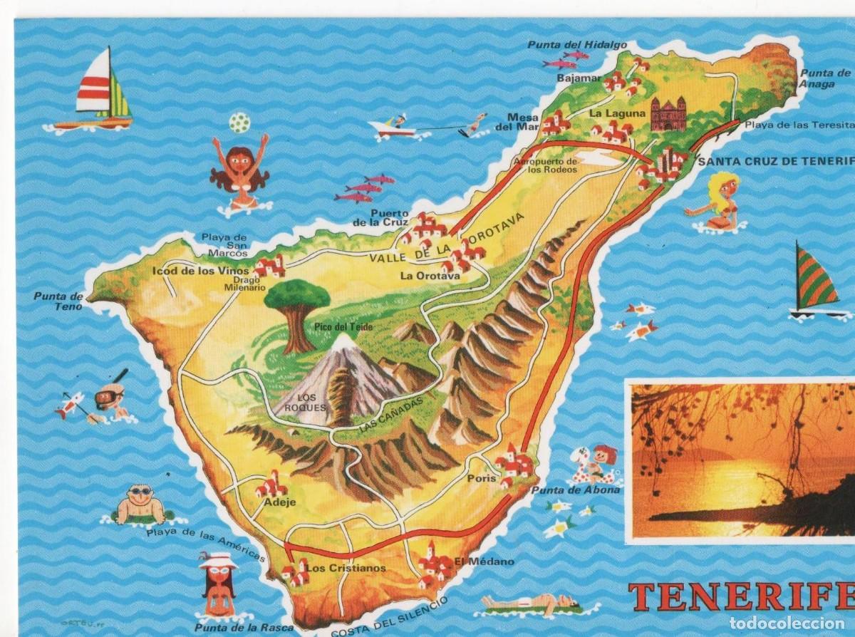 Postales: Tenerife-Escrita- - Foto 1