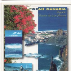 Postales: GRAN CANARIA-AGAETE -PUERTO DE LAS NIEVES-CIRCULADA-