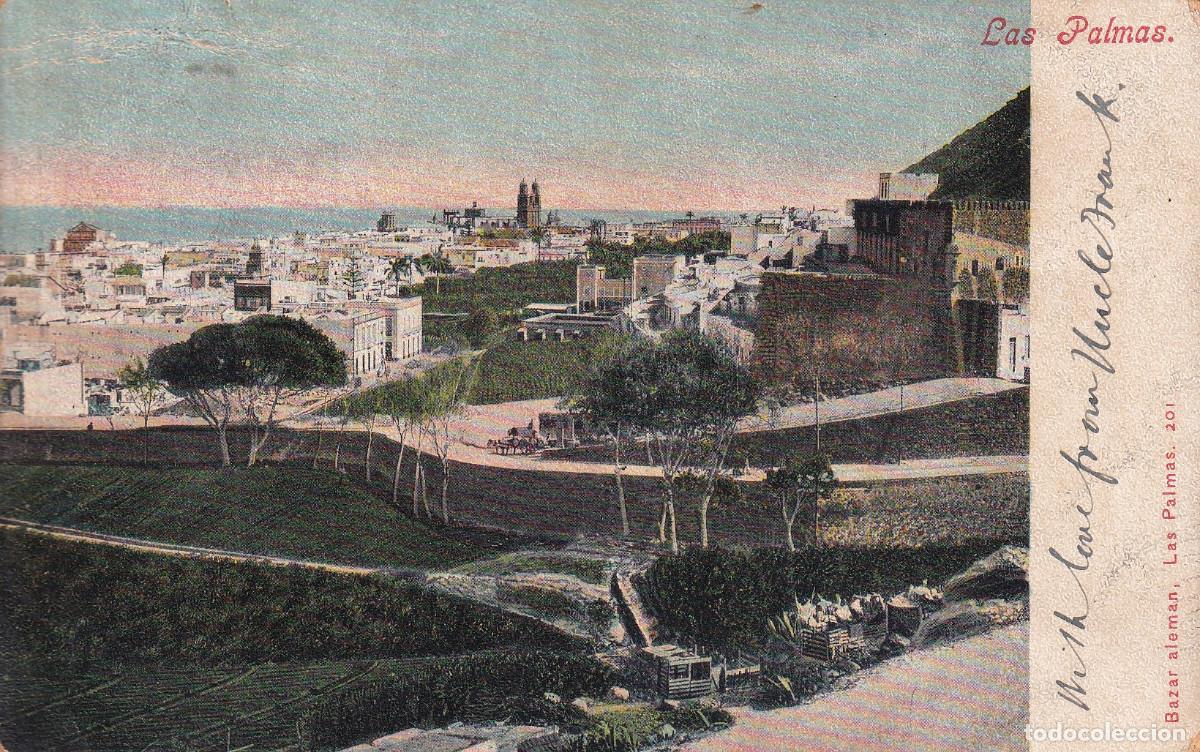 Postales: LAS PALMAS BAZAR ALEMAN - Foto 1