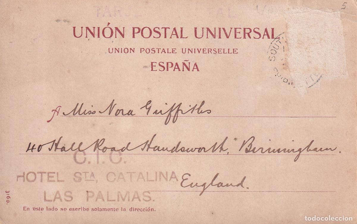 Postales: LAS PALMAS BAZAR ALEMAN - Foto 2