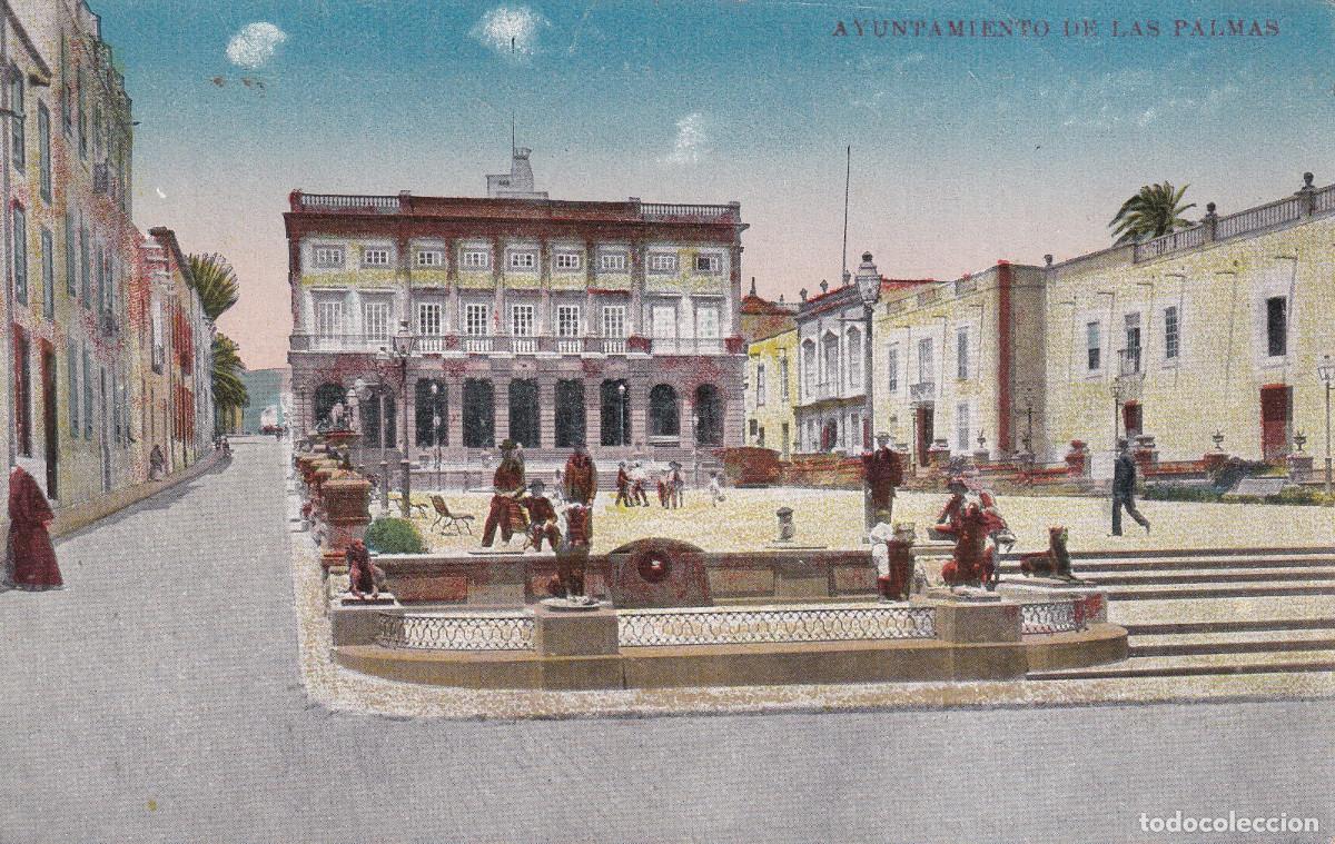 Postales: LAS PALMAS AYUNTAMIENTO - Foto 1
