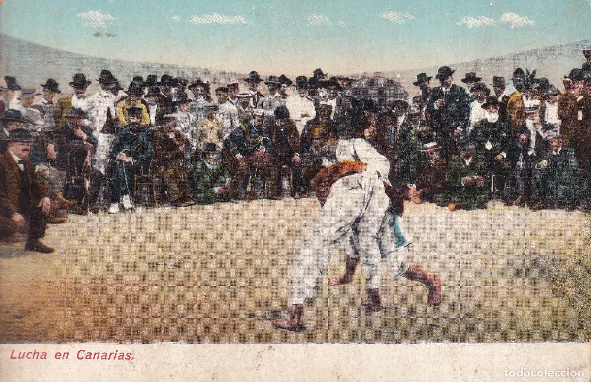Postales: LUCHA EN CANARIAS - Foto 1