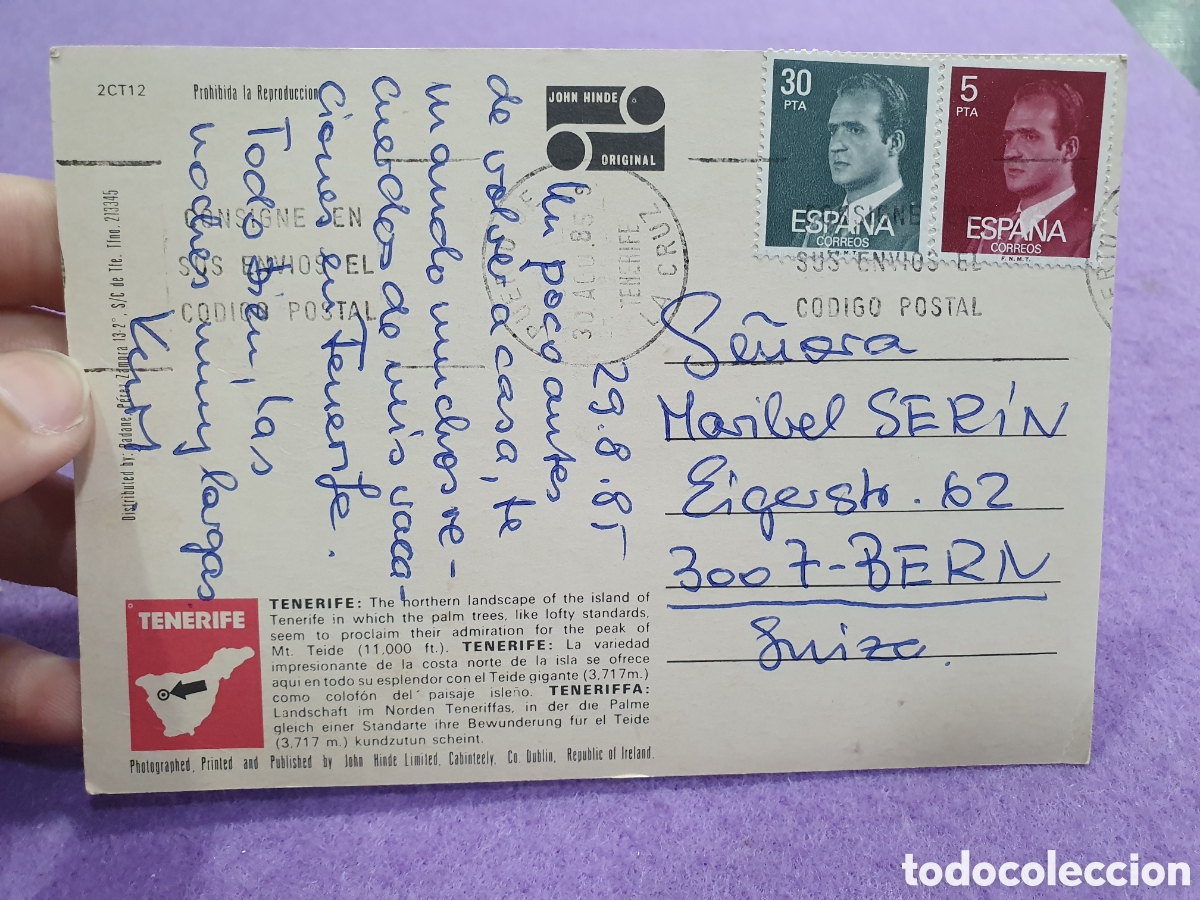 Postales: Postal Tenerife. Canarias. (L68) - Foto 2