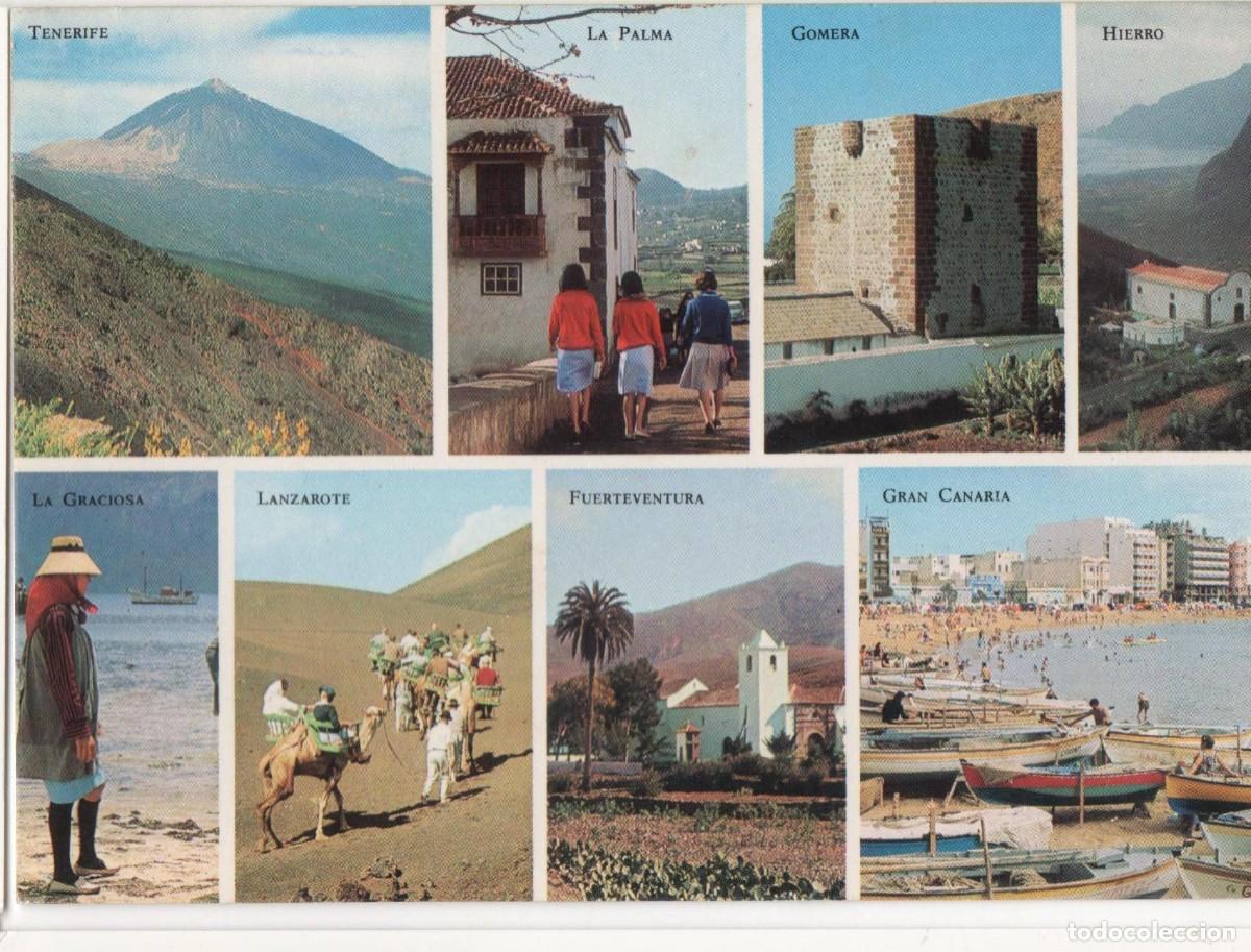 Postales: Islas Canarias---circulada- - Foto 1