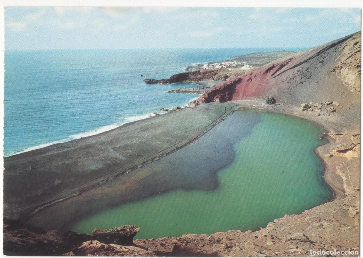 Postales: Lanzarote-Lago del Golfo-sin circular- - Foto 1