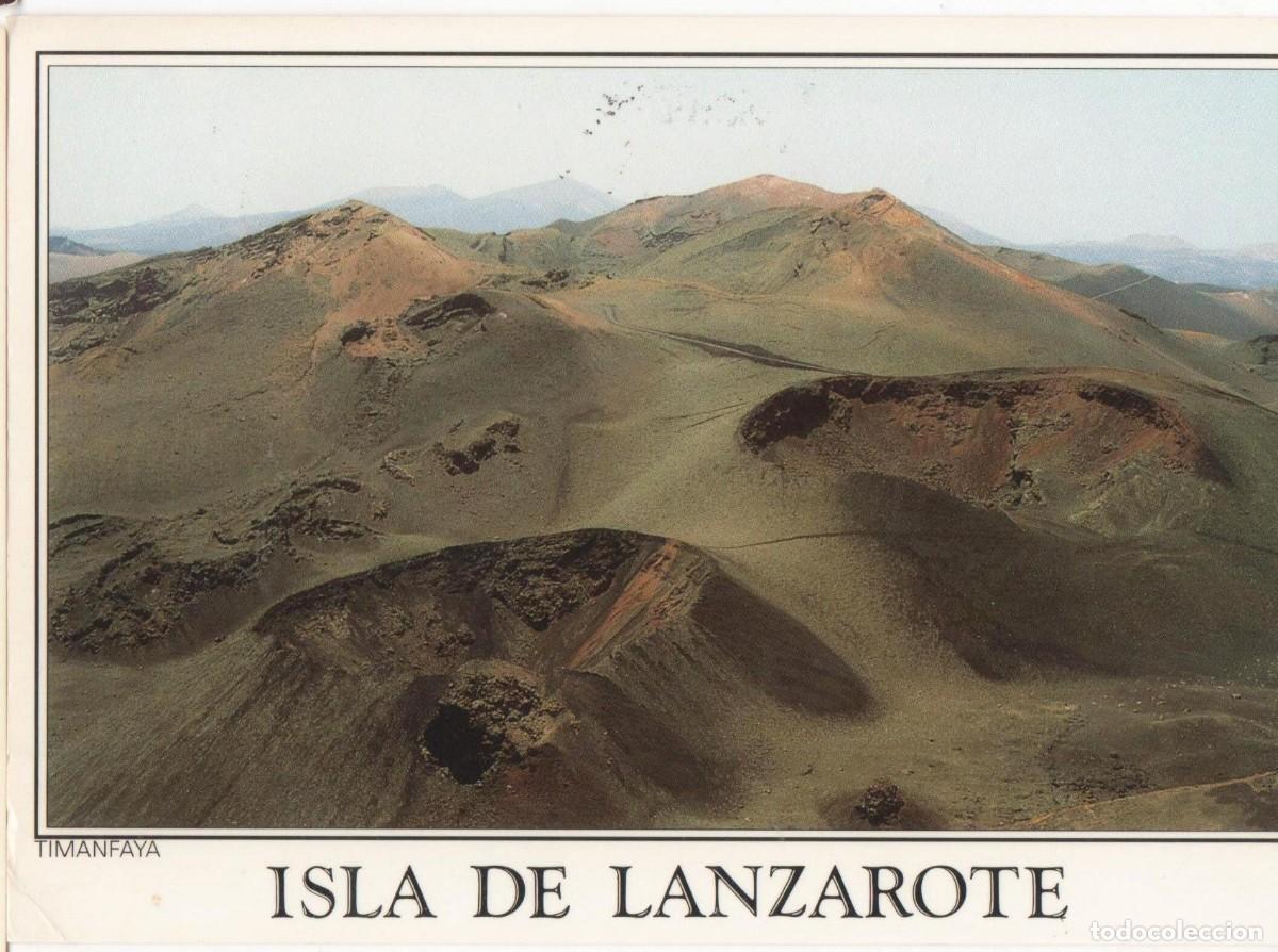 Postales: Lanzarote-Timanfaya-circulada- - Foto 1