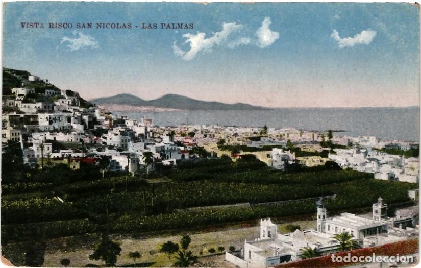 Postales: VISTA RISCO DE SAN NICOLAS - LAS PALMAS - Foto 1