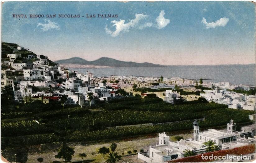 Postales: VISTA RISCO DE SAN NICOLAS - LAS PALMAS - Foto 1