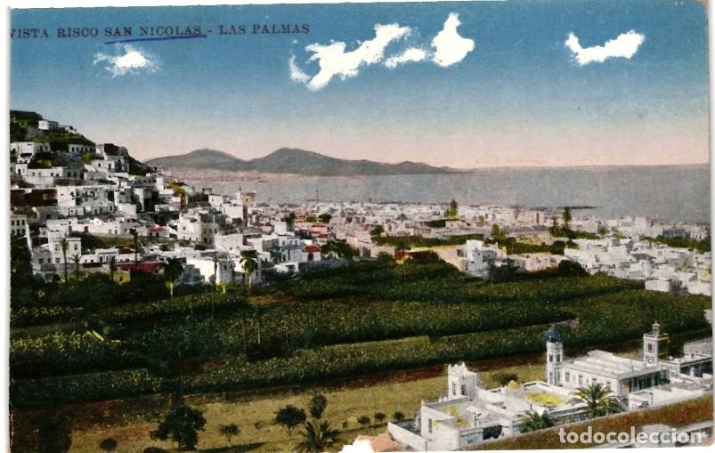 Postales: VISTA RISCO DE SAN NICOLAS - LAS PALMAS - Foto 1