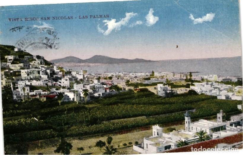 Postales: VISTA RISCO DE SAN NICOLAS - LAS PALMAS - Foto 1