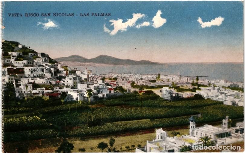 Postales: VISTA RISCO DE SAN NICOLAS - LAS PALMAS - Foto 1