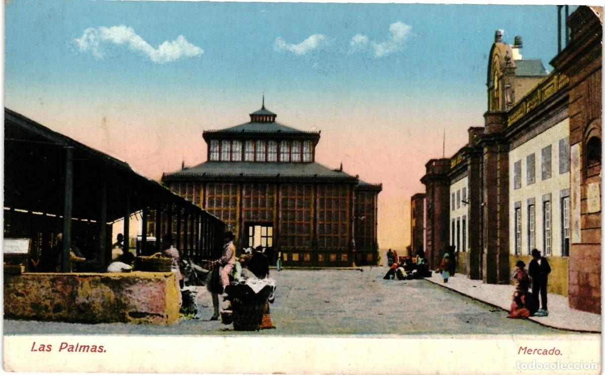 Postales: GRAN CANARIA. LAS PALMAS. MERCADO - Foto 1