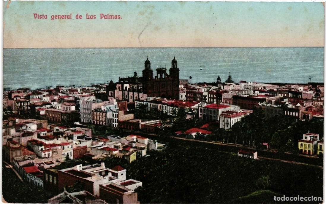 Postales: VISTA GENERAL DE LAS PALMAS - Foto 1