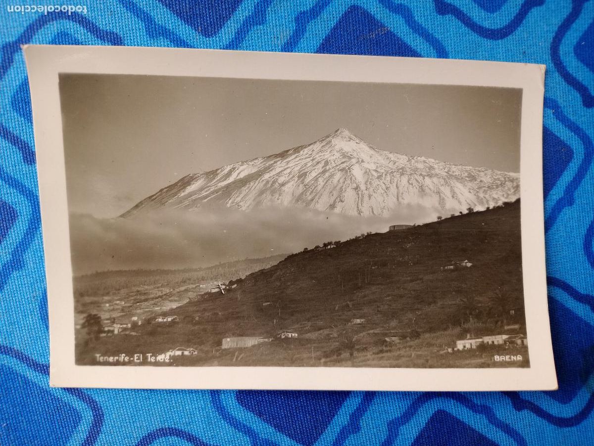 Postales: Tenerife. El Teide, postal antigua - Foto 1