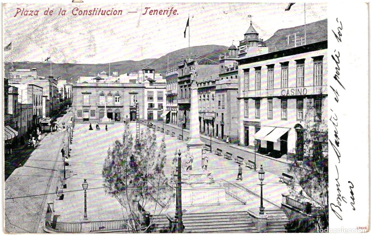 Postales: Tenerife. Plaza de la Constituci&oacute;n. - Foto 1