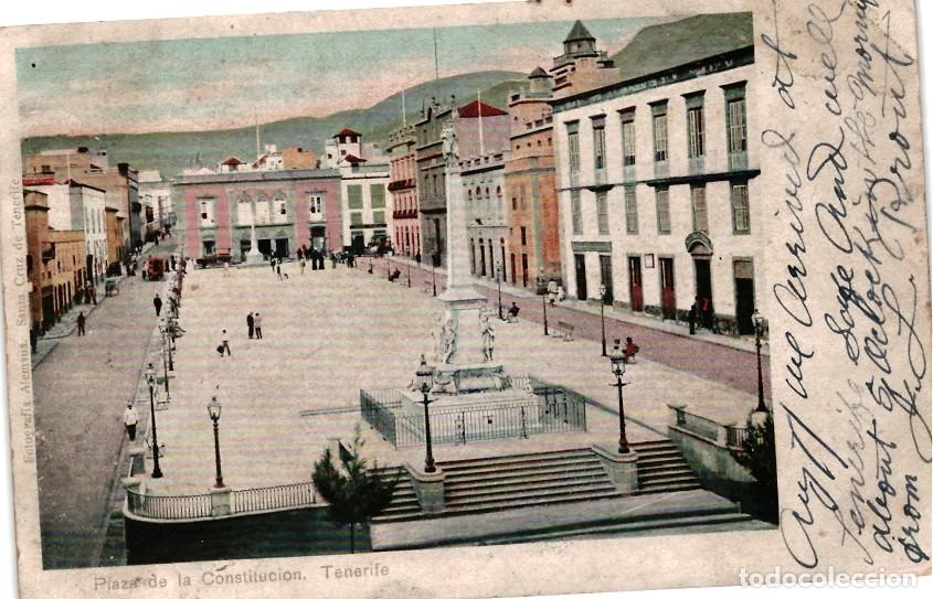 Postales: Tenerife. Plaza de la Constituci&oacute;n. - Foto 1