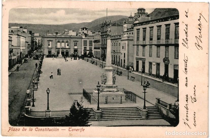Postales: Tenerife. Plaza de la Constituci&oacute;n. - Foto 1
