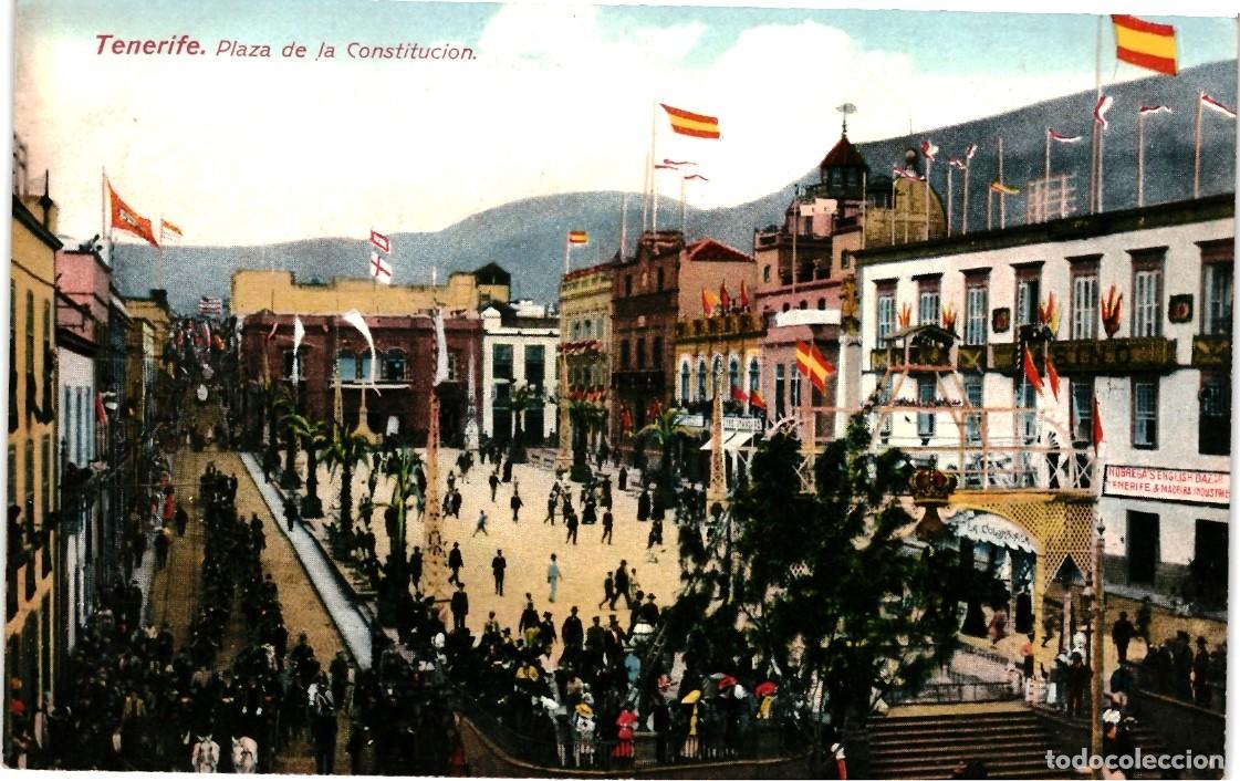 Postales: Tenerife &ndash; Plaza de la Constituci&oacute;n - Foto 1