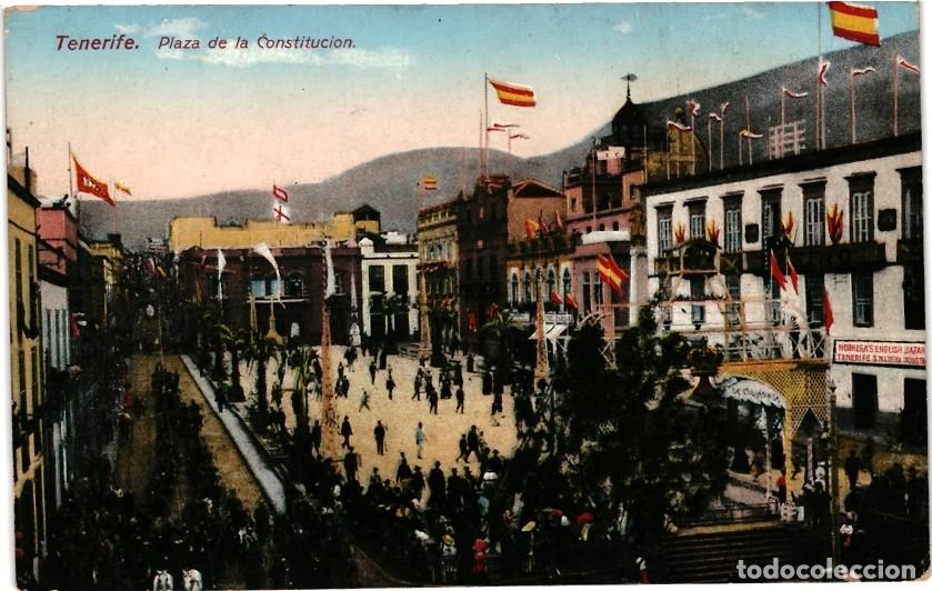 Postales: Tenerife &ndash; Plaza de la Constituci&oacute;n - Foto 1