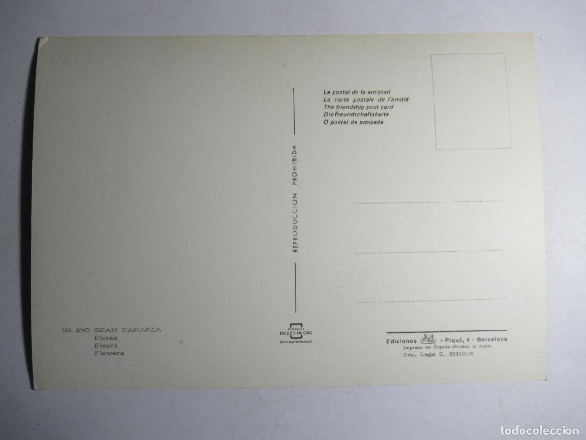 Postales: Gran Canaria - Flores - Foto 2