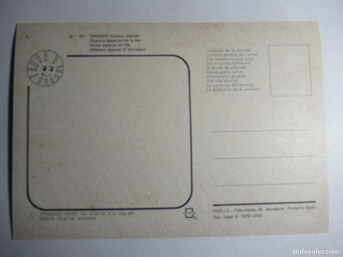 Postales: Tenerife - Diversos aspectos de la Isla - Foto 2