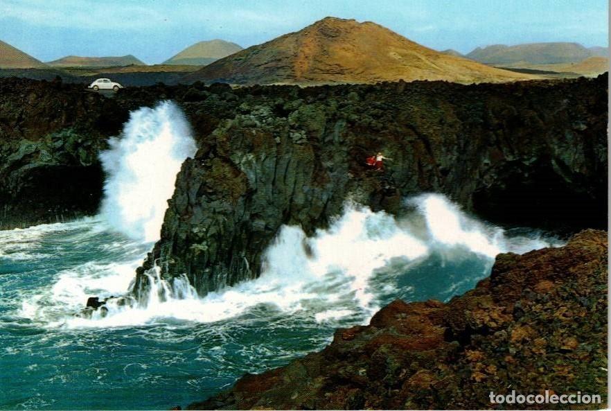 Postales: :::: B72 - POSTAL - LANZAROTE - LOS HERVIDEROS - Foto 1