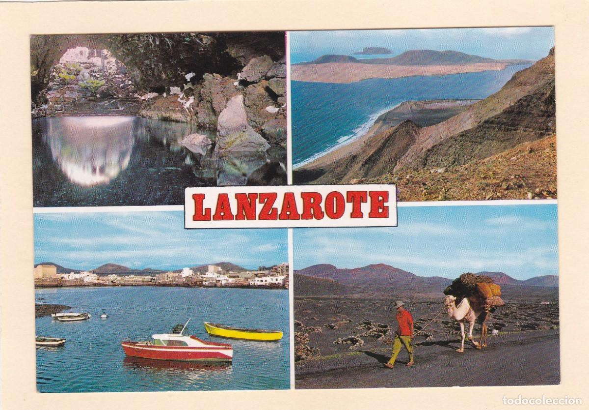 Postales: LANZAROTE. LA ISLA DE LOS VOLCANES (1970) - Foto 1