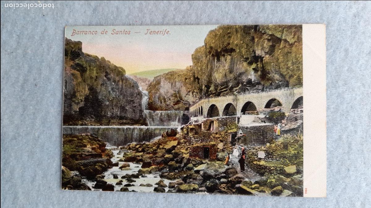 Postales: Tenerife. Barranco de Santos. - Foto 1