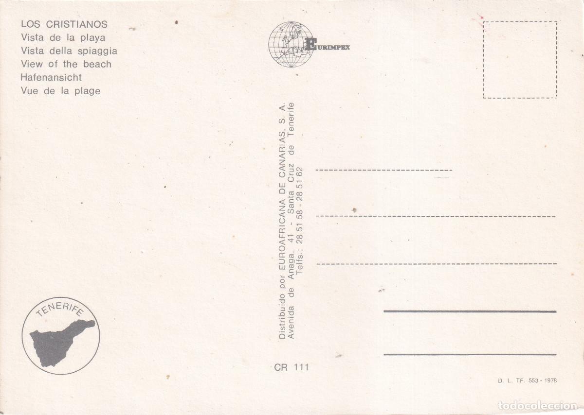 Postales: TENERIFE LOS CRISTIANOS - Foto 2