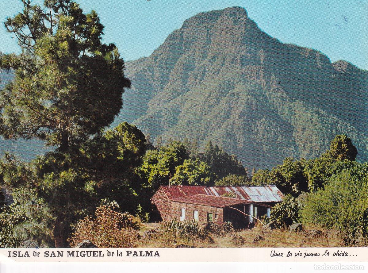Postales: ISLA DE LA PALMA CALDERA DE TABURIENTE REFUGIO CON EL BEJENADO - Foto 1