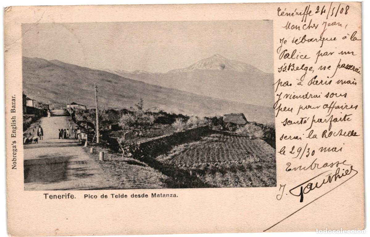 Postales: POSTAL PICO DE TEIDE DESDE MATANZA - Foto 1